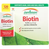 Jamieson Biotin 10000 MCG 120 Capsules