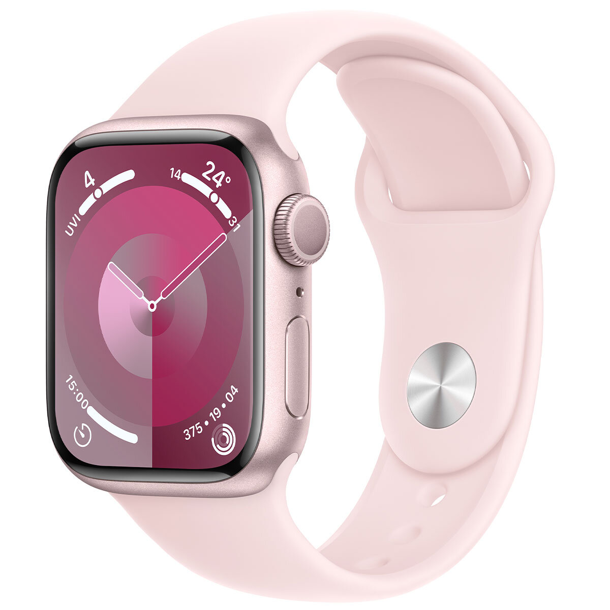 Apple Watch Series 9 GPS 41mm Pink Aluminium Case With Li