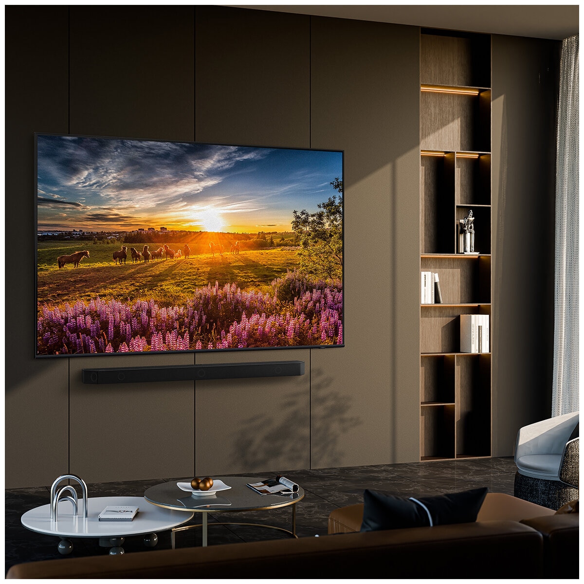 Samsung 55 Inch Q60D QLED 4K Smart TV QA55Q60DAWXXY