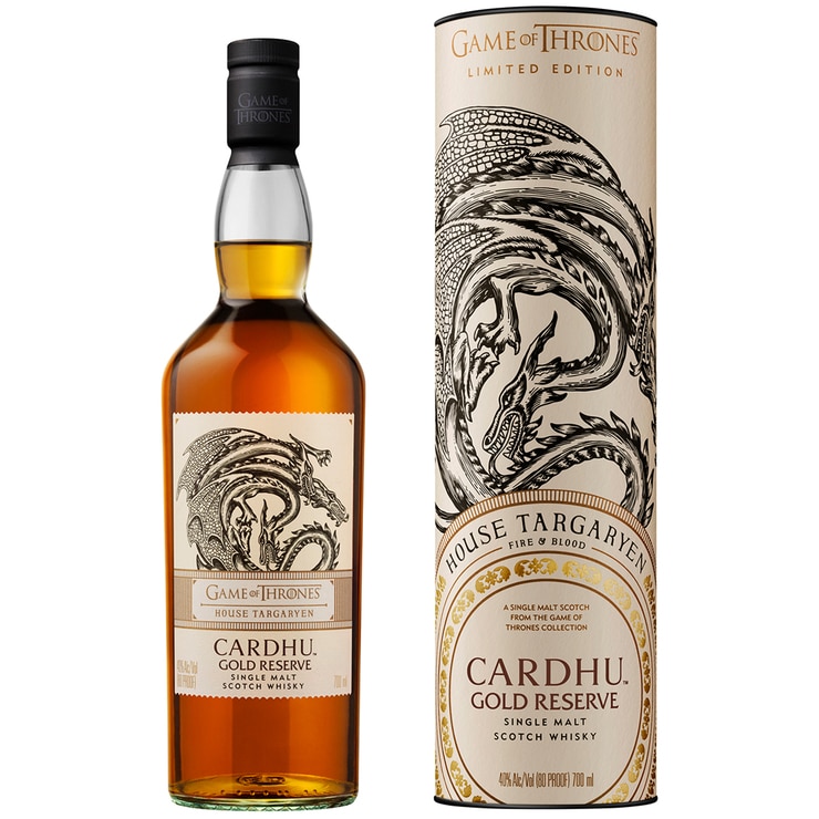 Game of Thrones House Targaryen - Cardhu Gold Reserve ...