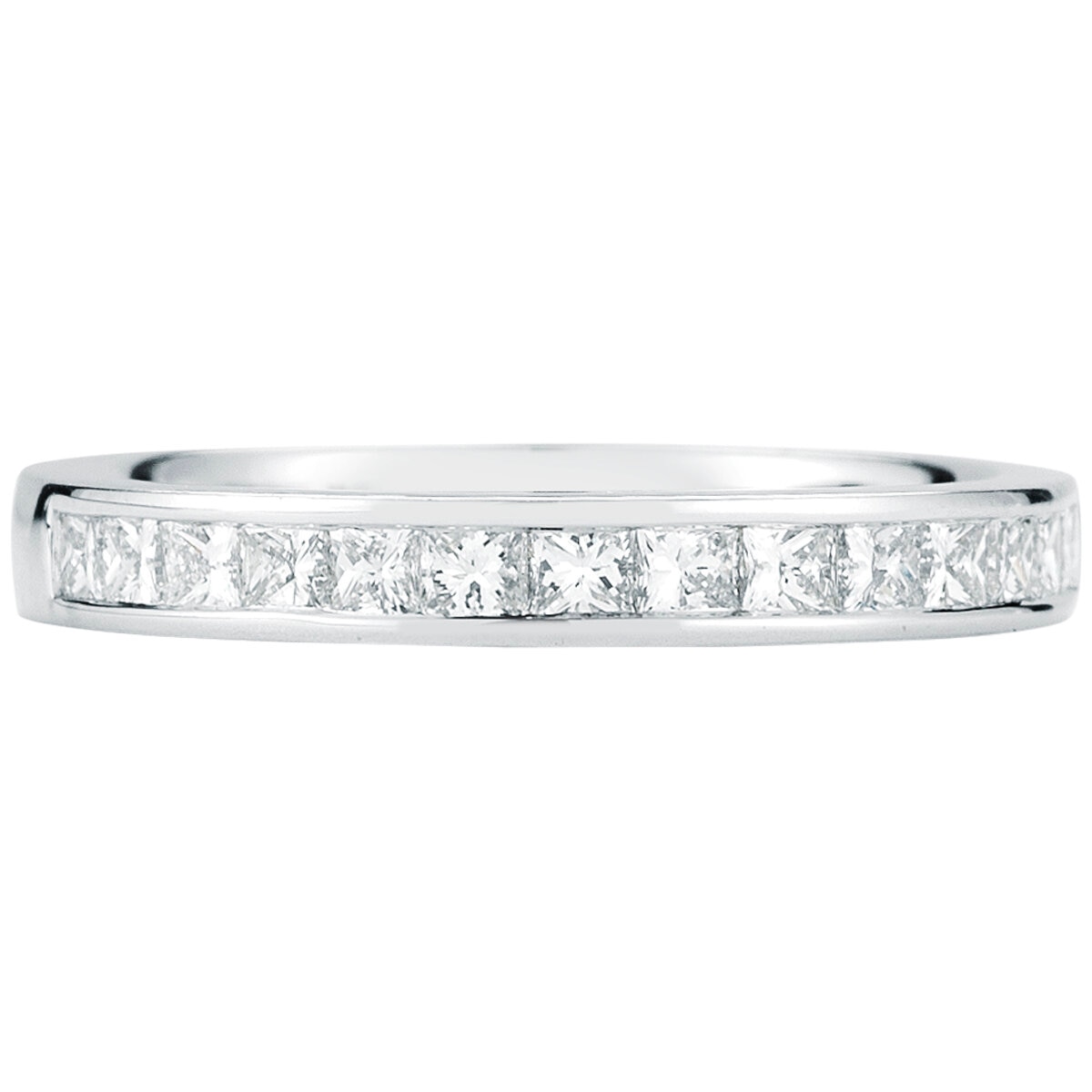 Platinum 2.05CTW Princess Cut Diamond Bridal Set