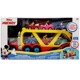 Hasbro Lights And Sounds Extra Large Hauler With 6 Vehicles Mickey