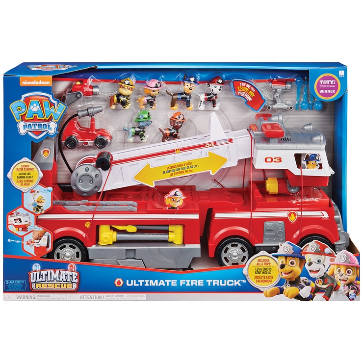 Paw Patrol Ultimate Rescue Fire Truck Playset | Costco Australia