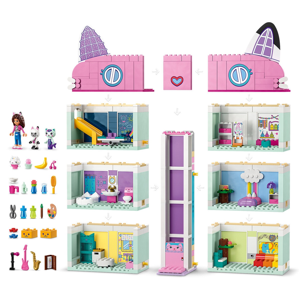 LEGO Gabby's Dollhouse 10788