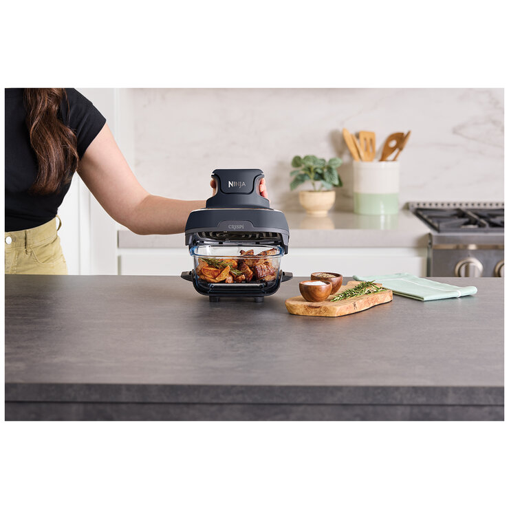 Ninja Crispi 4-in-1 Portable Glass Air Fryer FN101GYANZ Ninja Crispi 4-in-1 Portable Glass Air Fryer FN101GYANZ