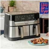 Jamie Oliver By Tefal Dual Drawer Air Fryer EY905J Jamie Oliver By Tefal Dual Drawer Air Fryer EY905J