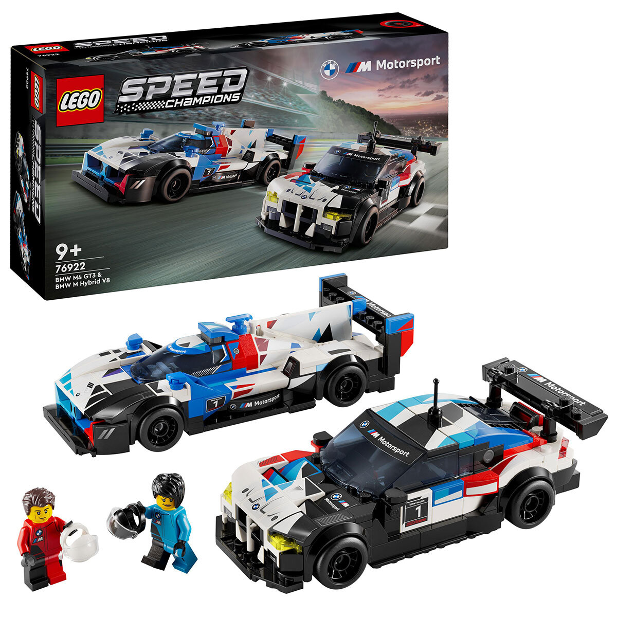 LEGO Speed Champions BMW M4 GT3 And BMW M Hybrid V8 Race