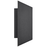 Nordlux Nico Square 22 Black Outdoor Wall Light IP54 GU10