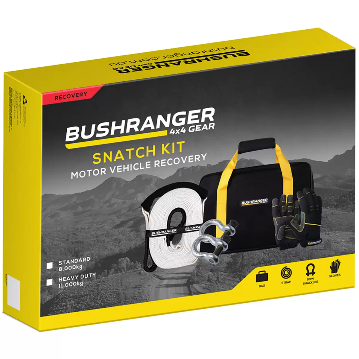 Bushranger Heavy Duty Snatch Kit