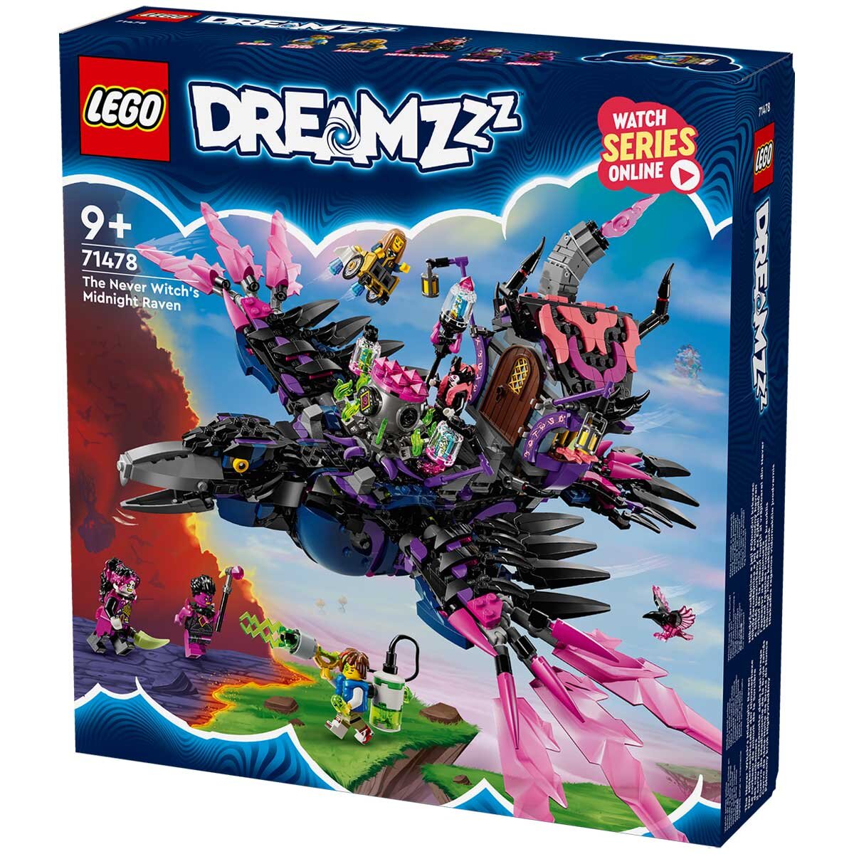 LEGO DREAMZzz The Never Witch’s Midnight Raven Toy 71478