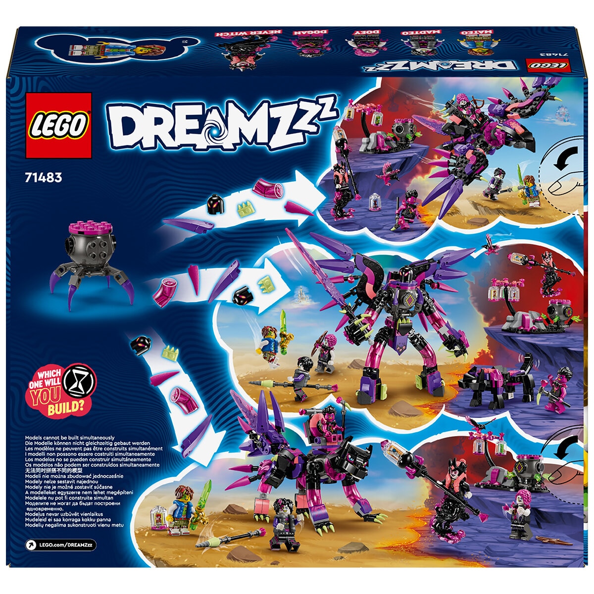 LEGO DREAMZzz The Never Witch’s Nightmare Creatures 71483