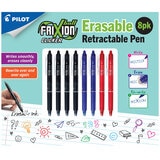 Pilot Frixion Erasable Retractable Pen 8pack