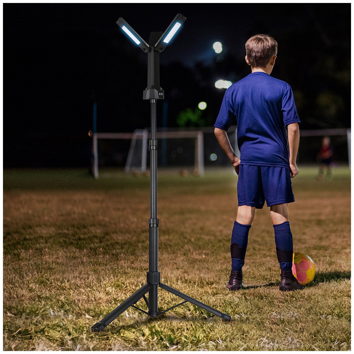 Feit 2,000 Lumen Rechargeable Led Work Light With Tripod