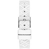 GUESS White Fame Logo SIlicone Women's Watch GW0543L1