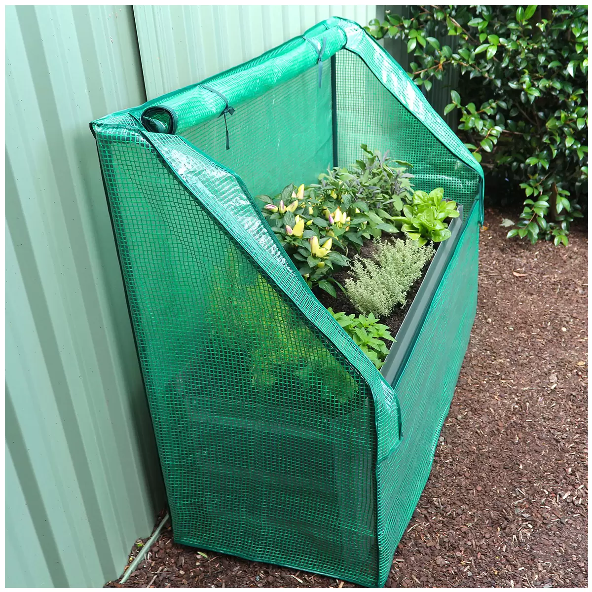 Greenlife Slimline Garden Bed & Greenhouse Cover 120 x 45 x 45cm 