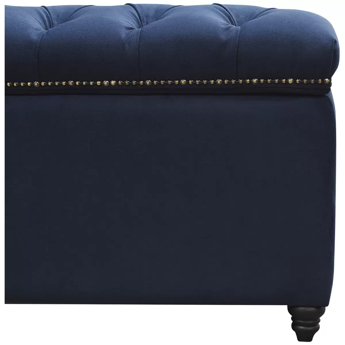 Moran Princess Fabric Storage Ottoman 