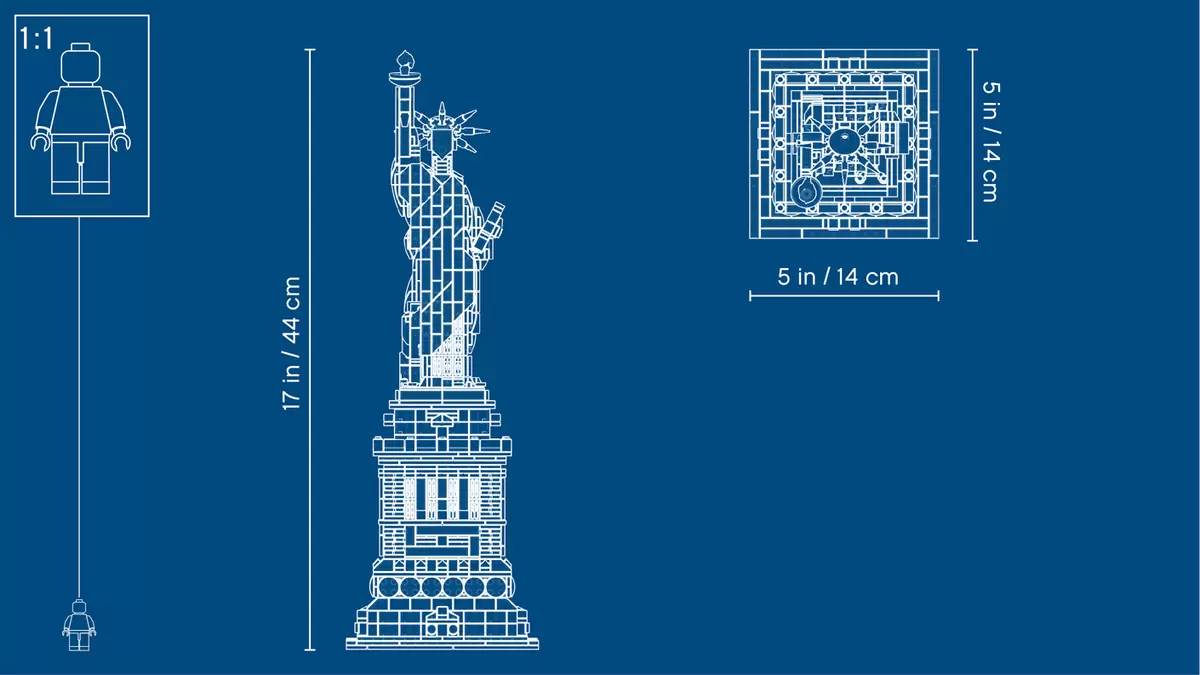 LEGO Architecture Statue of Liberty 21042