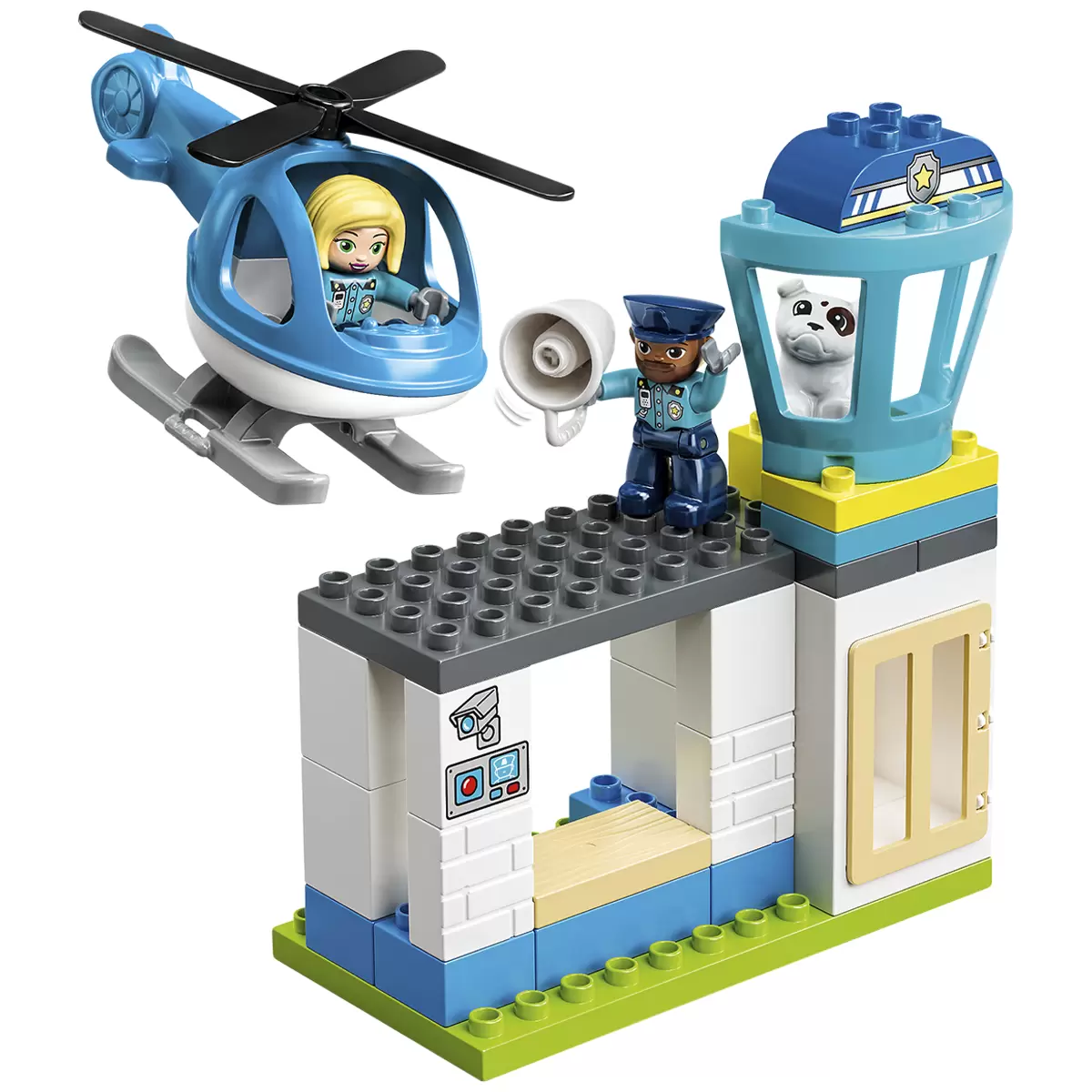 LEGO Duplo Town Police Station and Helicopter 10958