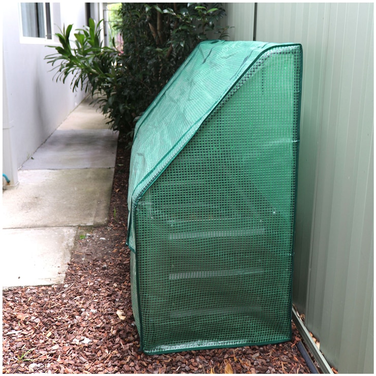 Greenlife Slimline Garden Bed & Greenhouse Cover 120 x 45 x 45cm Eucalyptus