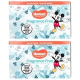 Huggies Fragrance Free Baby Wipes 24 x 80 Wipes