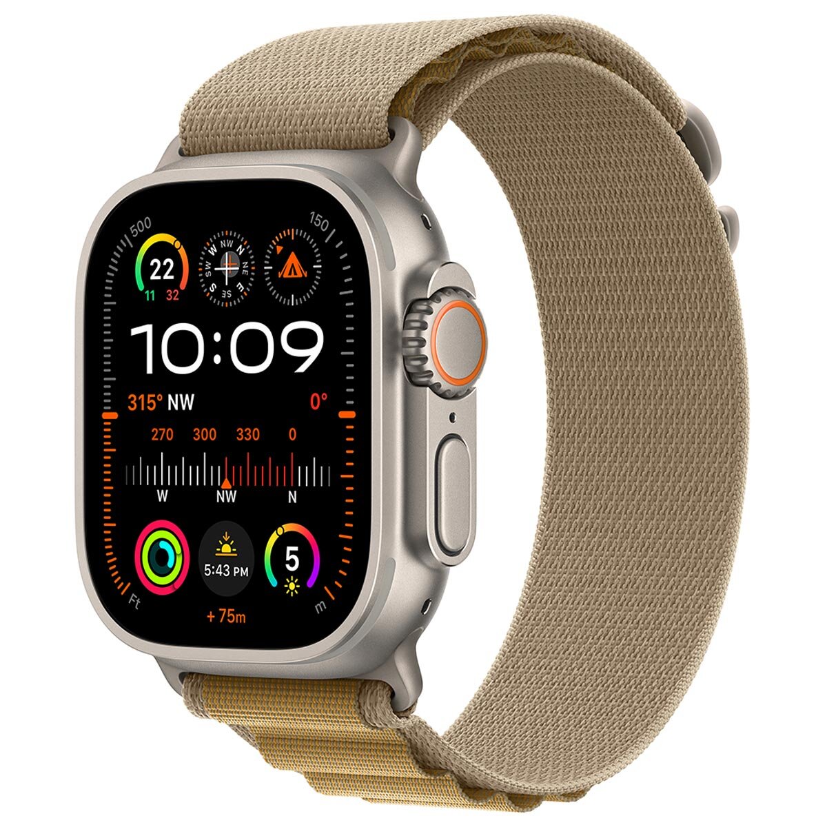 Apple Watch Ultra 2 GPS + Cellular 49mm Titanium Case