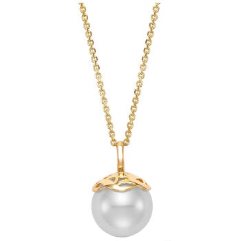 14KT Yellow Gold 10.5-11mm Cultured Freshwater Pearl Pendant