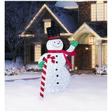 2.7m Snowman with LED Lights