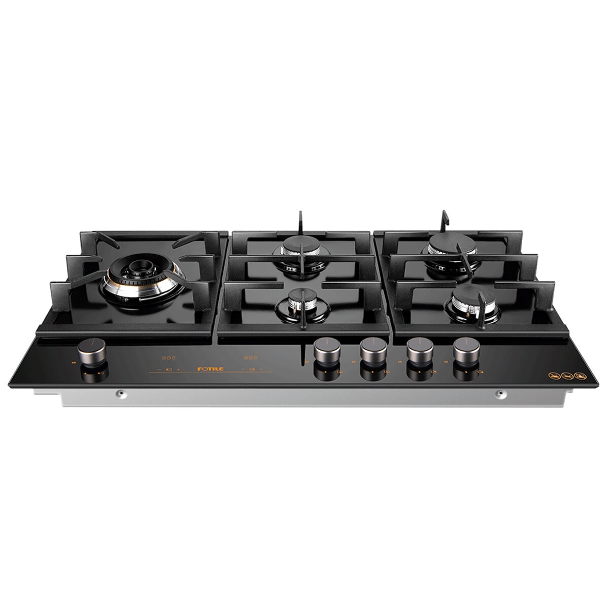 Fotile 5 Burner Glass Cooktop GLG90505