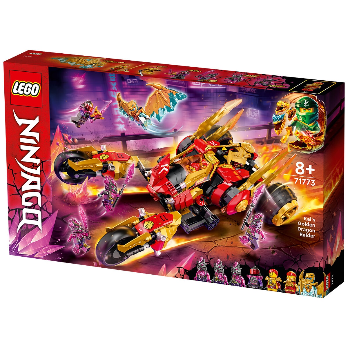 LEGO Ninjago Kai's Golden Dragon Raider 71773