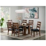 Universal Broadmoore Oakvale 7 Piece Regular Height Dining Set