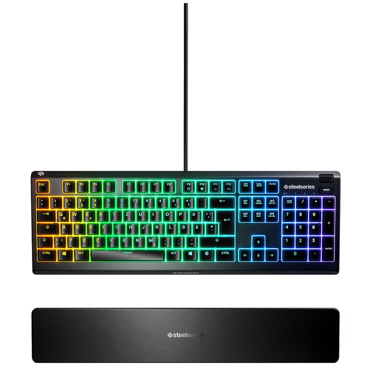 SteelSeries Apex 3 TKL Gaming Keyboard Black 64795 SteelSeries Apex 3 TKL Gaming Keyboard Black 64795