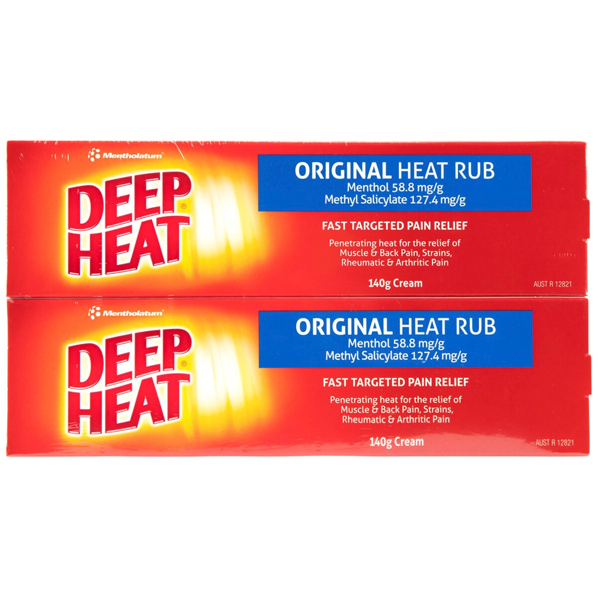 Deep Heat Regular Relief 2 x 140g