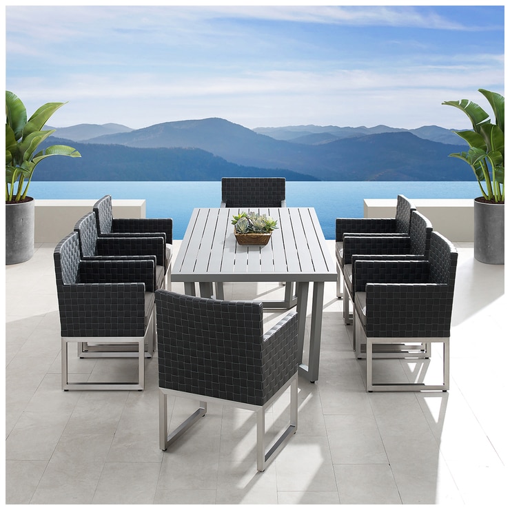 Soho 9 Piece Outdoor Dining Set | Costco Australia