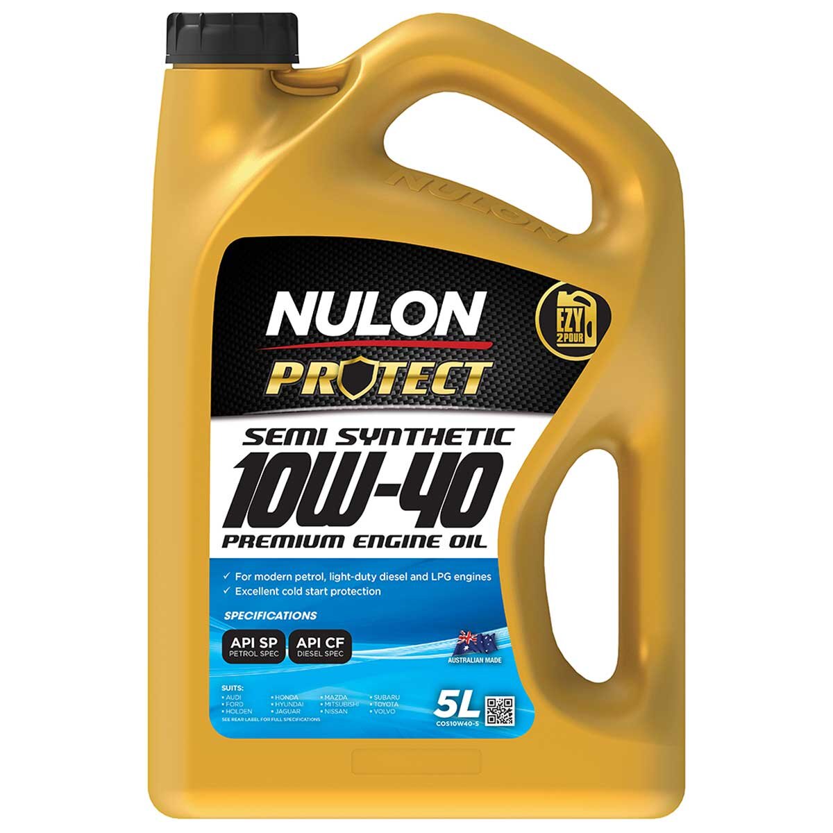 Nulon Protect Semi Synthetic 10W-40 Premium Engine Oil Nulon Protect Semi Synthetic 10W-40 Premium Engine Oil