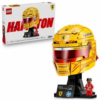 LEGO Editions Scuderia Ferrari HP Lewis Hamilton Helmet 43022 LEGO Editions Scuderia Ferrari HP Lewis Hamilton Helmet 43022