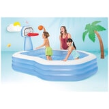 Intex Inflatable Swim Centre Shootin' Hoops Family Pool