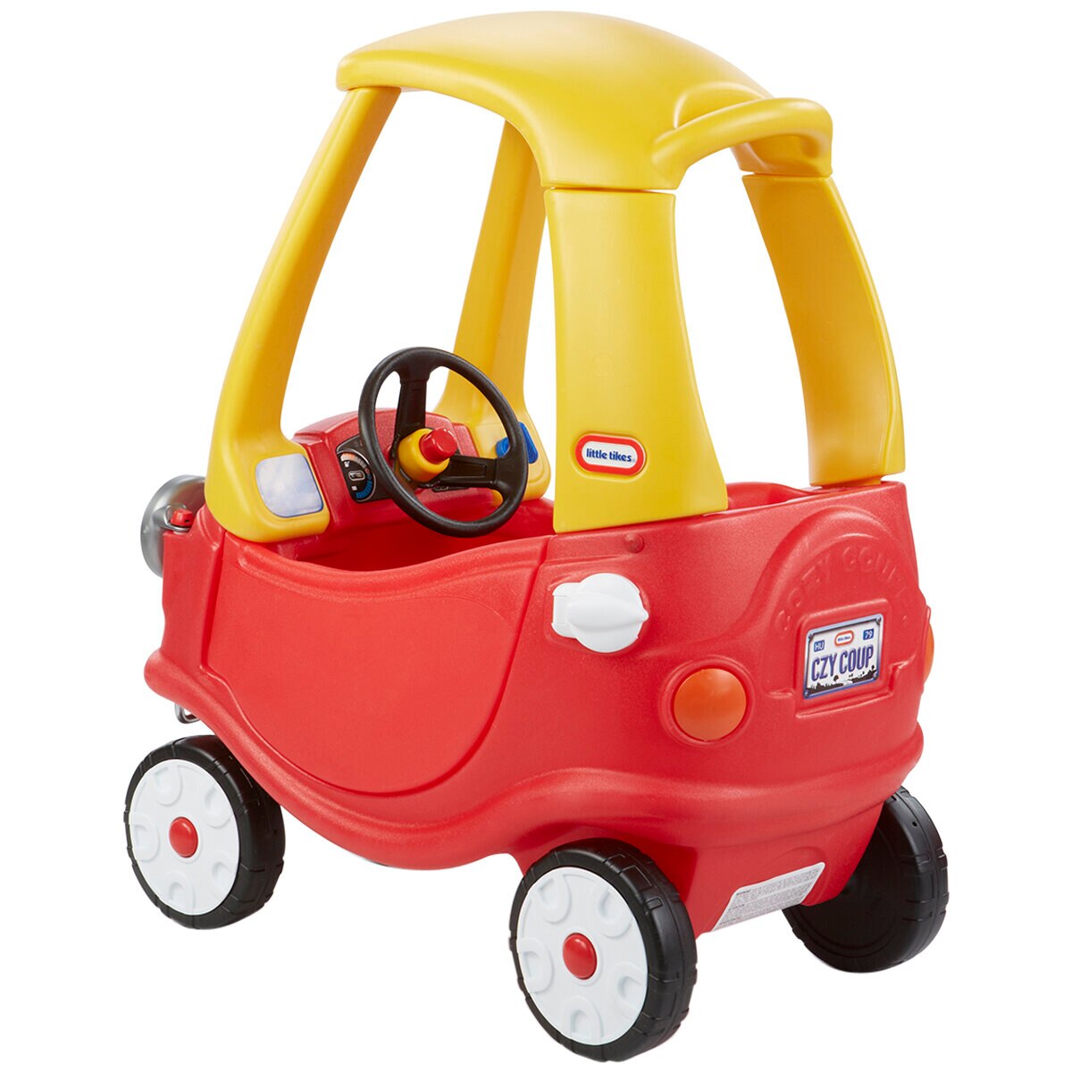 little tikes car blue and yellow