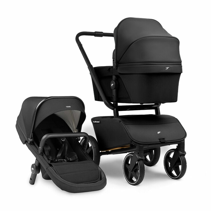 The Jiffle Wagon 6 in 1 Stroller Black The Jiffle Wagon 6 in 1 Stroller Black