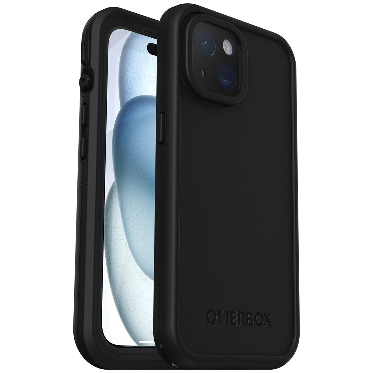 OtterBox Fre MagSafe Apple iPhone 15 Case Black