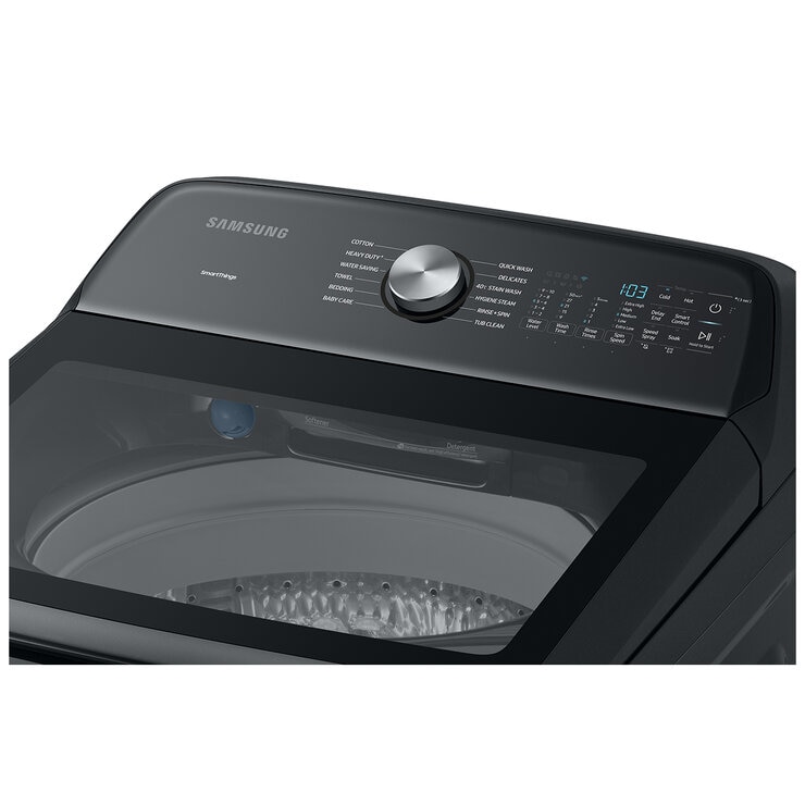 Samsung 14kg Top Load Washer Black WA14A8377GV Samsung 14kg Top Load Washer Black WA14A8377GV