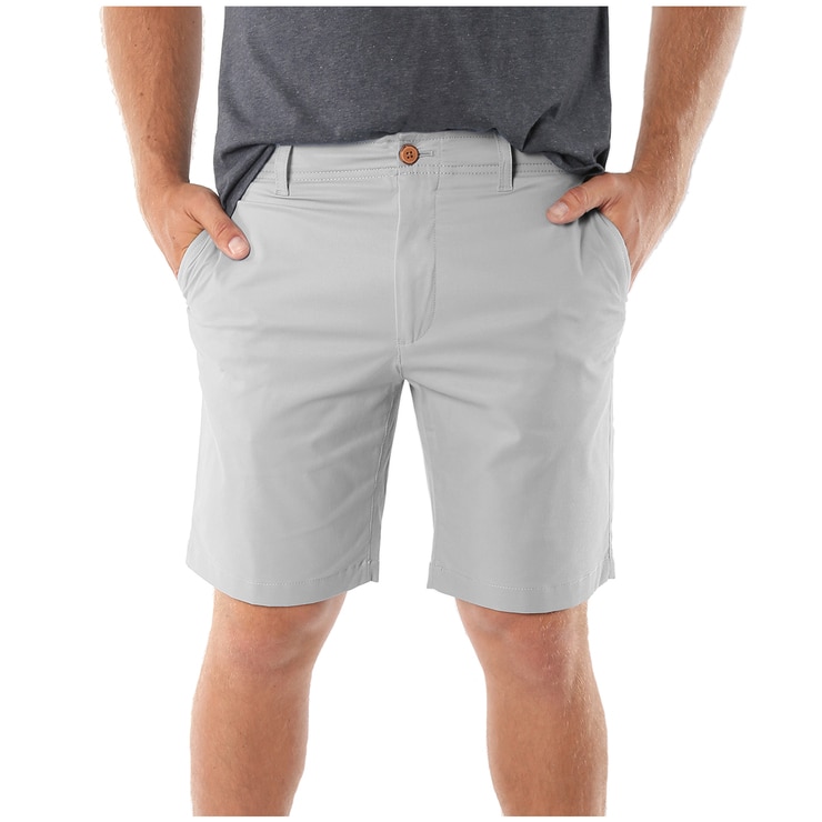 Tailor Vintage Men's Airotec Performance Chino Shorts Cloud | Costco ...