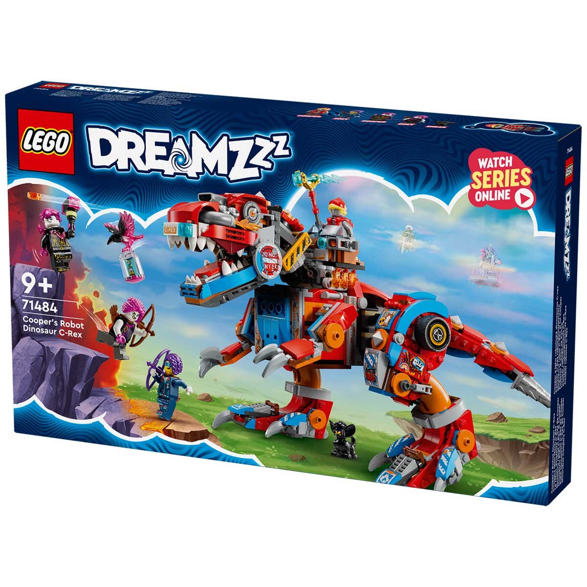 LEGO DREAMZzz Cooper’s Robot Dinosaur C-Rex Toy 71484