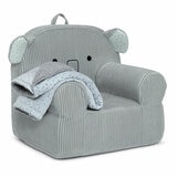 Cozee Kids' Animal Chair with Plush Blanket - Elephant Cozee Kids' Animal Chair with Plush Blanket - Elephant
