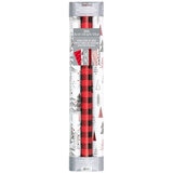 Kirkland Signature Red and Black Double-Sided Gift Wrap 6 Pack