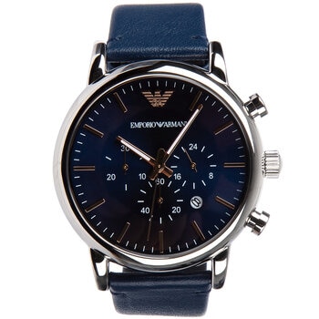 Emporio Armani Blue Chronograph Men's Watch AR11451