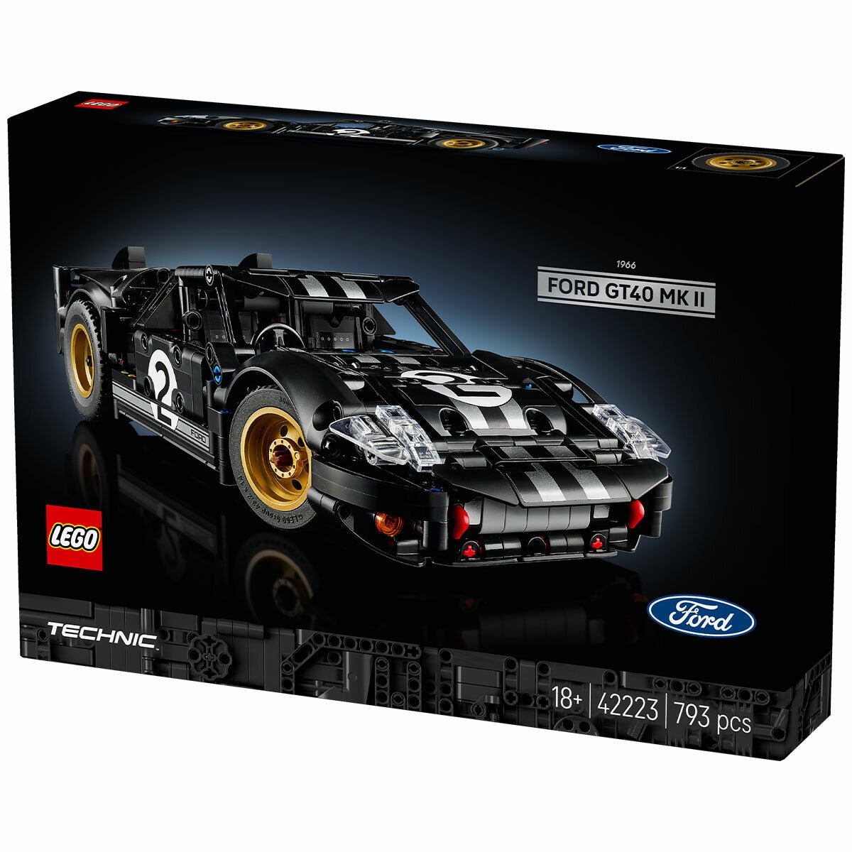 LEGO Technic 1966 Ford GT40 MKII Race Car 42223 LEGO Technic 1966 Ford GT40 MKII Race Car 42223