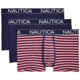 Nautica 3 pack Trunk - Black/Black/Print