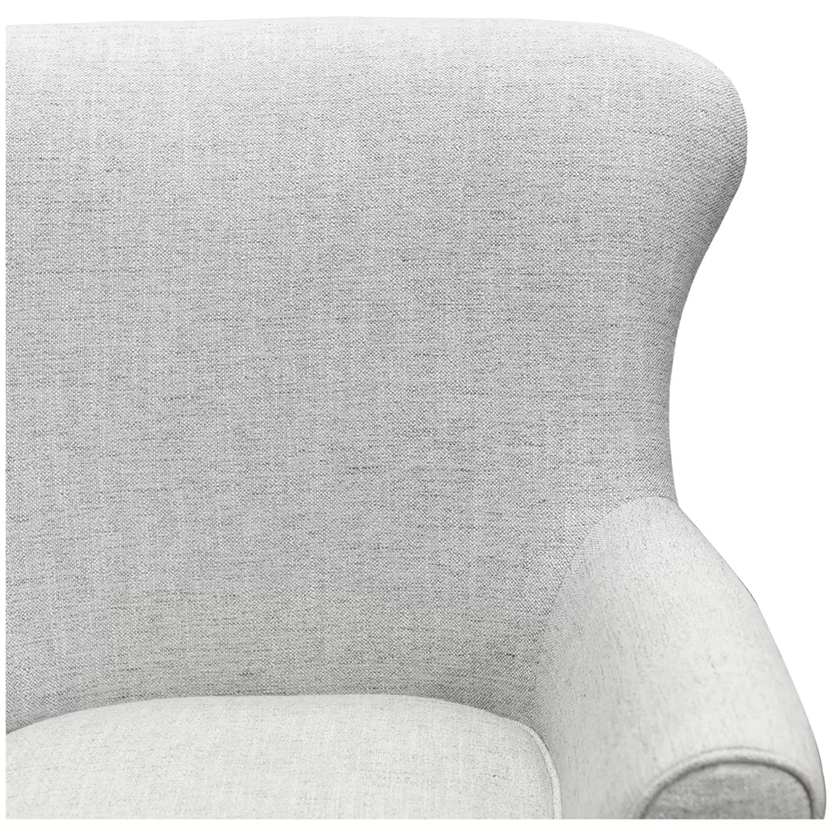 Moran Alberta Plush Fabric Chair