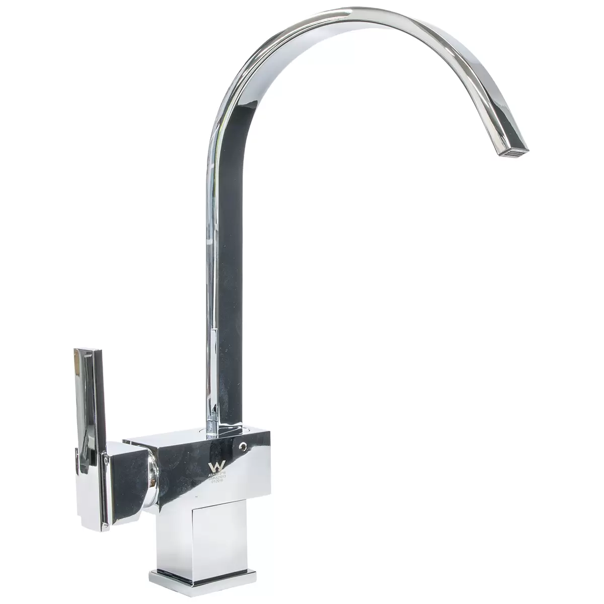 Hafele Squareline Gooseneck Mixer Tap