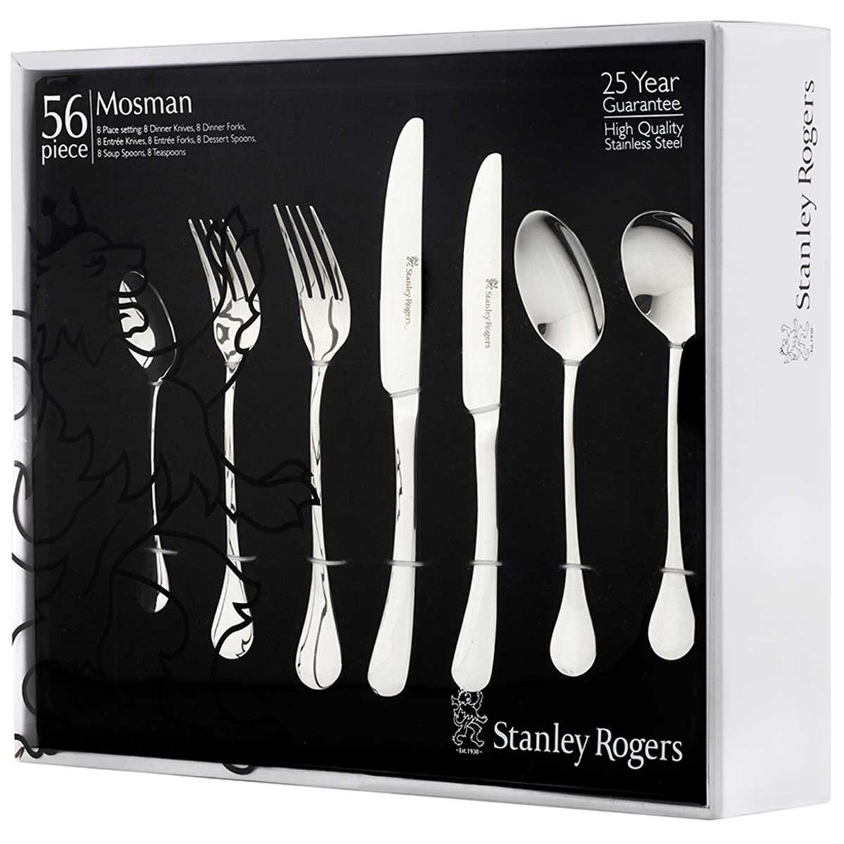 Stanley Rogers Mosman Cutlery Set 56 Piece